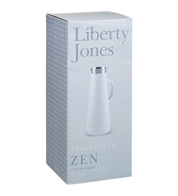 Термокувшин zen, 1 л, белый