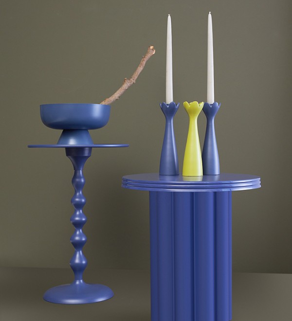 Столик приставной fluid, D38 см, сумерки