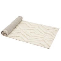 Ковер из новозеландской шерсти и хлопка imphal из коллекции ethnic, 70x160см