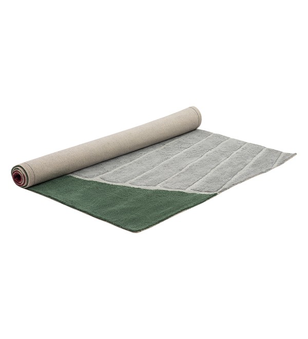 Ковер из хлопка с рисунком tea plantation из коллекции terra, 200х300 см