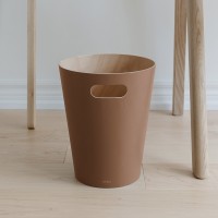Корзина для мусора woodrow, 7,5 л, коричневая