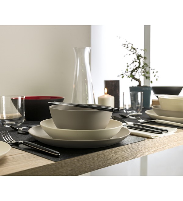 Набор из 24 столовых приборов cutlery my fusion, черный