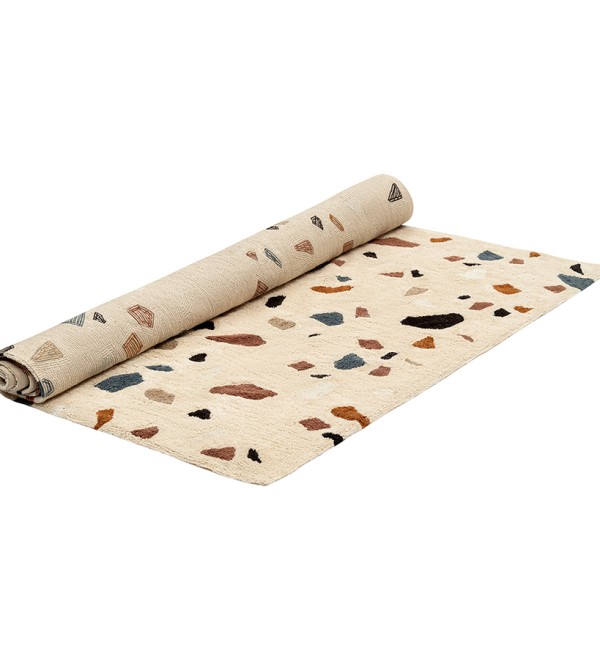 Ковер из хлопка terrazzo poetry из коллекции ethnic, 200х300 см