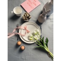 Набор из двух тарелок белого цвета из коллекции kitchen spirit, 21 см