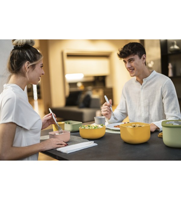 Контейнер для хранения store&more, 450 мл, оранжевый