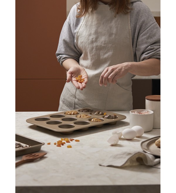 Форма для приготовления кексов и пирожных bake masters, 40х28 см