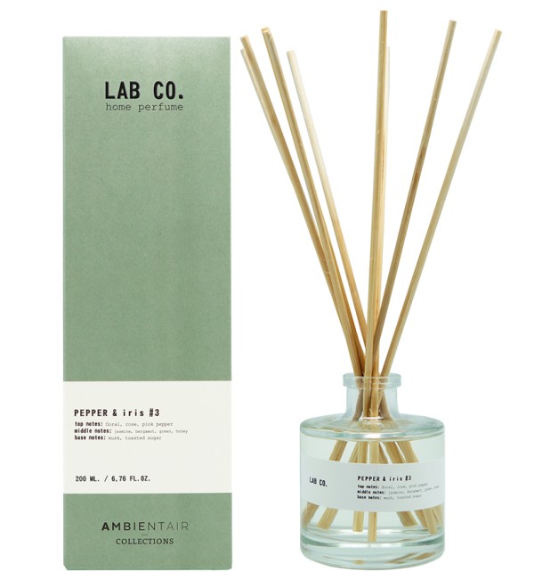 Диффузор ароматический lab co, pepper&iris, 200 мл