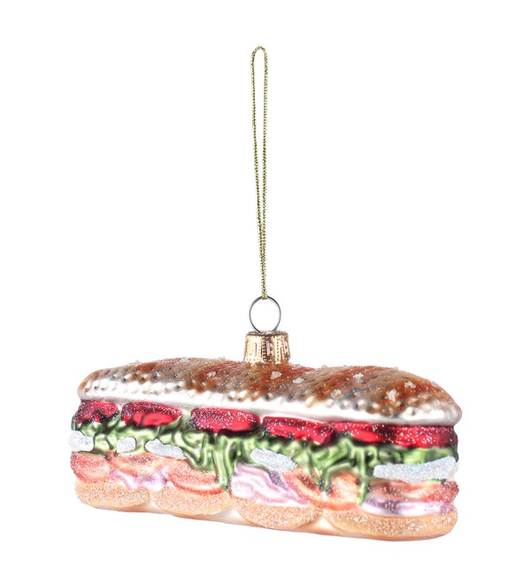 Набор ёлочных украшений christmas feast из коллекции new year essential, 4 шт.