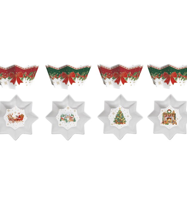 Набор для закусок christmas heritage, D11 см, 4 предм.