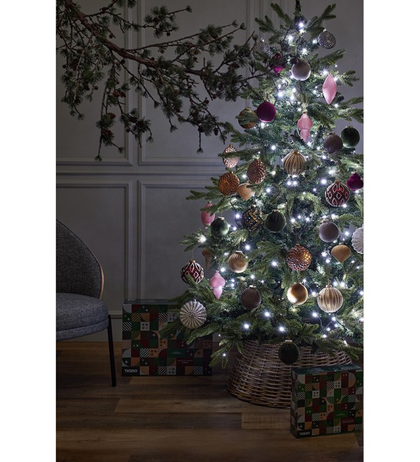 Набор ёлочных украшений velvet christmas из коллекции new year essential, 6 шт.