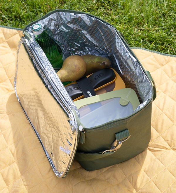 Термосумка для пикника smart picnic, l, темно-зеленая