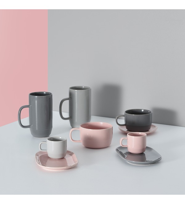 Чашка для эспрессо cafe concept 100 мл серая