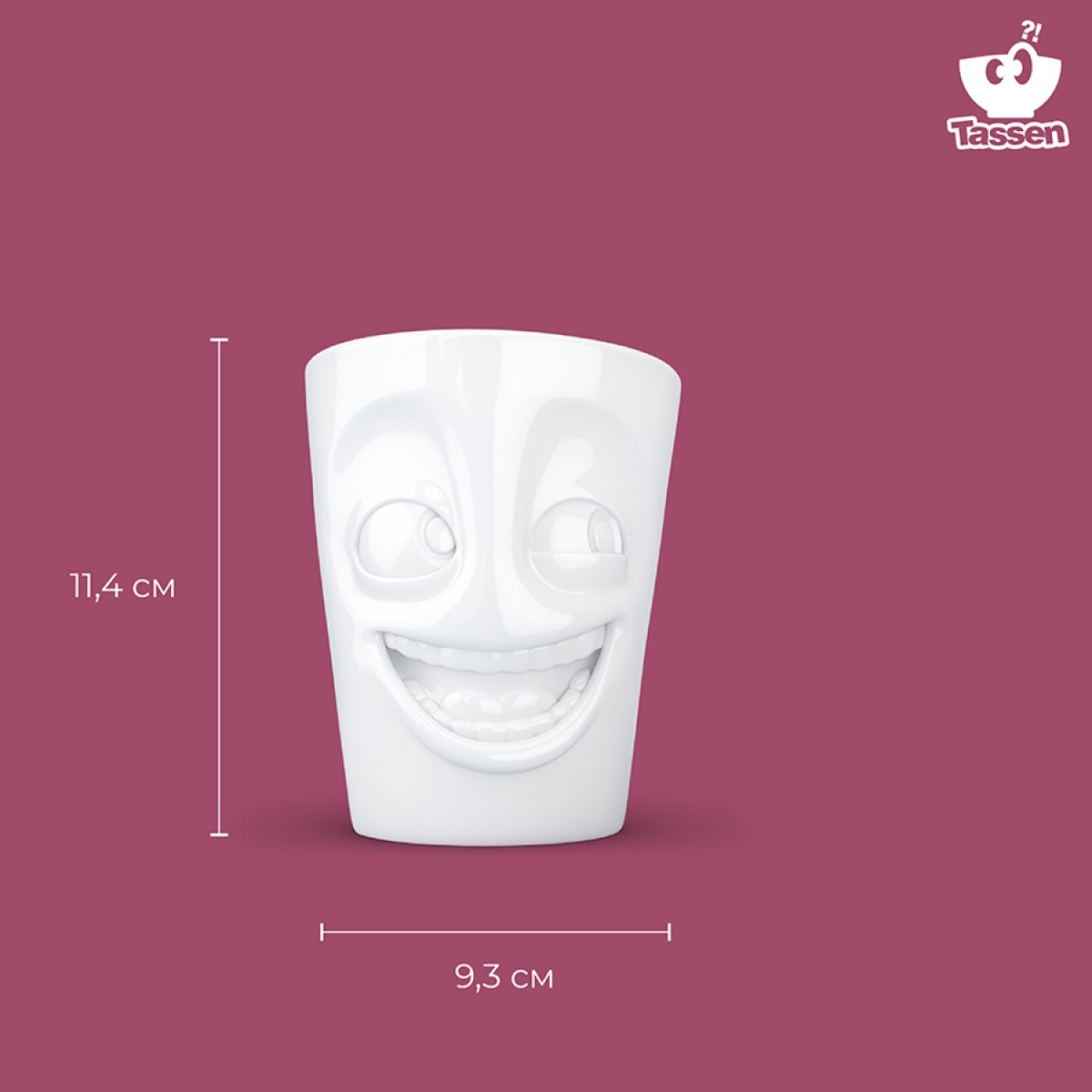Кружка joking, 350 мл, белая