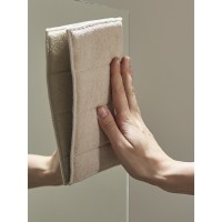 Набор салфеток-губок двухсторонних из микрофибры cozy clean, бежевые, 2 шт.