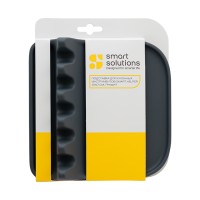 Подставка для кухонных инструментов smart helper, 17х17 см, графит