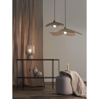 Лампа настольная texture rib, 27х39 см, бежевая