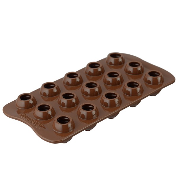 Форма для приготовления конфет choco spiral силиконовая