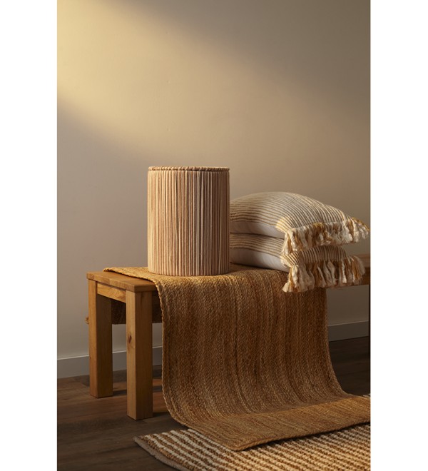Корзина плетеная dholak beige из коллекции ethnic, размер s