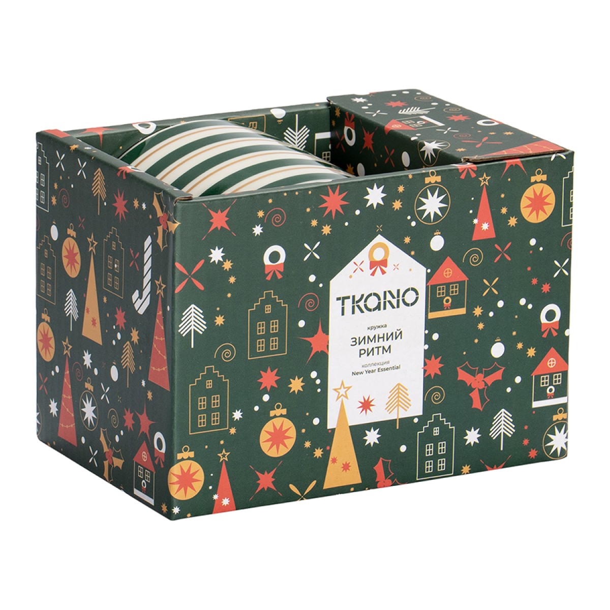 Кружка Зимний ритм из коллекции new year essential, 345мл
