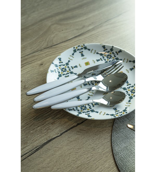 Набор из 24 столовых приборов cutlery feeling, бежевые