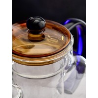 Чайник заварочный orb, 1,2 л, синий/янтарный