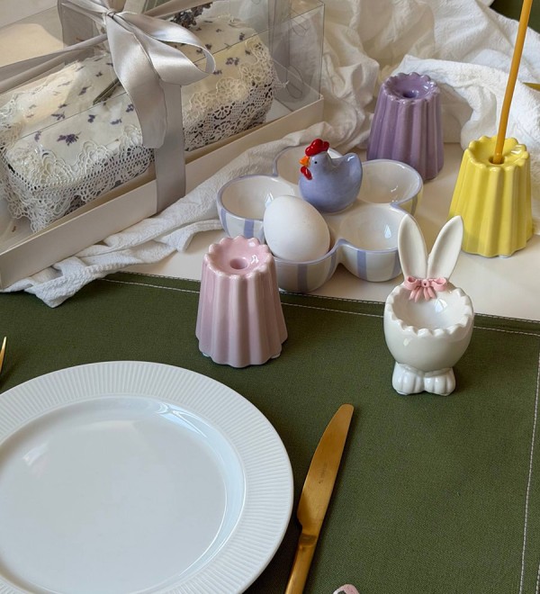 Набор подcвечников canel? из коллекции easter essential, 3 шт.
