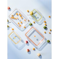 Контейнер для запекания и хранения click glass с крышкой, 700 мл