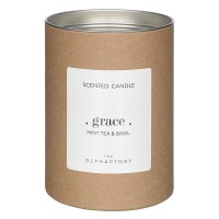 Свеча ароматическая the olphactory, grace, mint tea&basil (новая), 40 ч