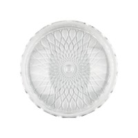 Блюдо сервировочное с крышкой vanity, D30 см, прозрачное