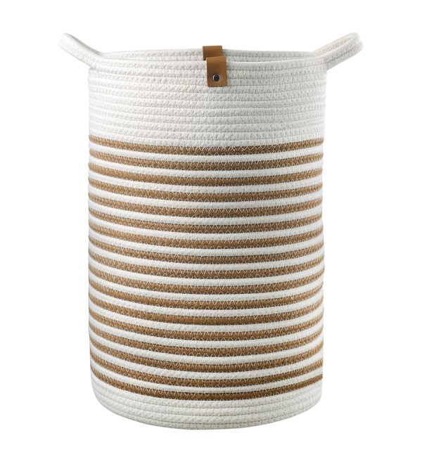 Корзина для хранения thea D30х46 см, бежевая/горчичная