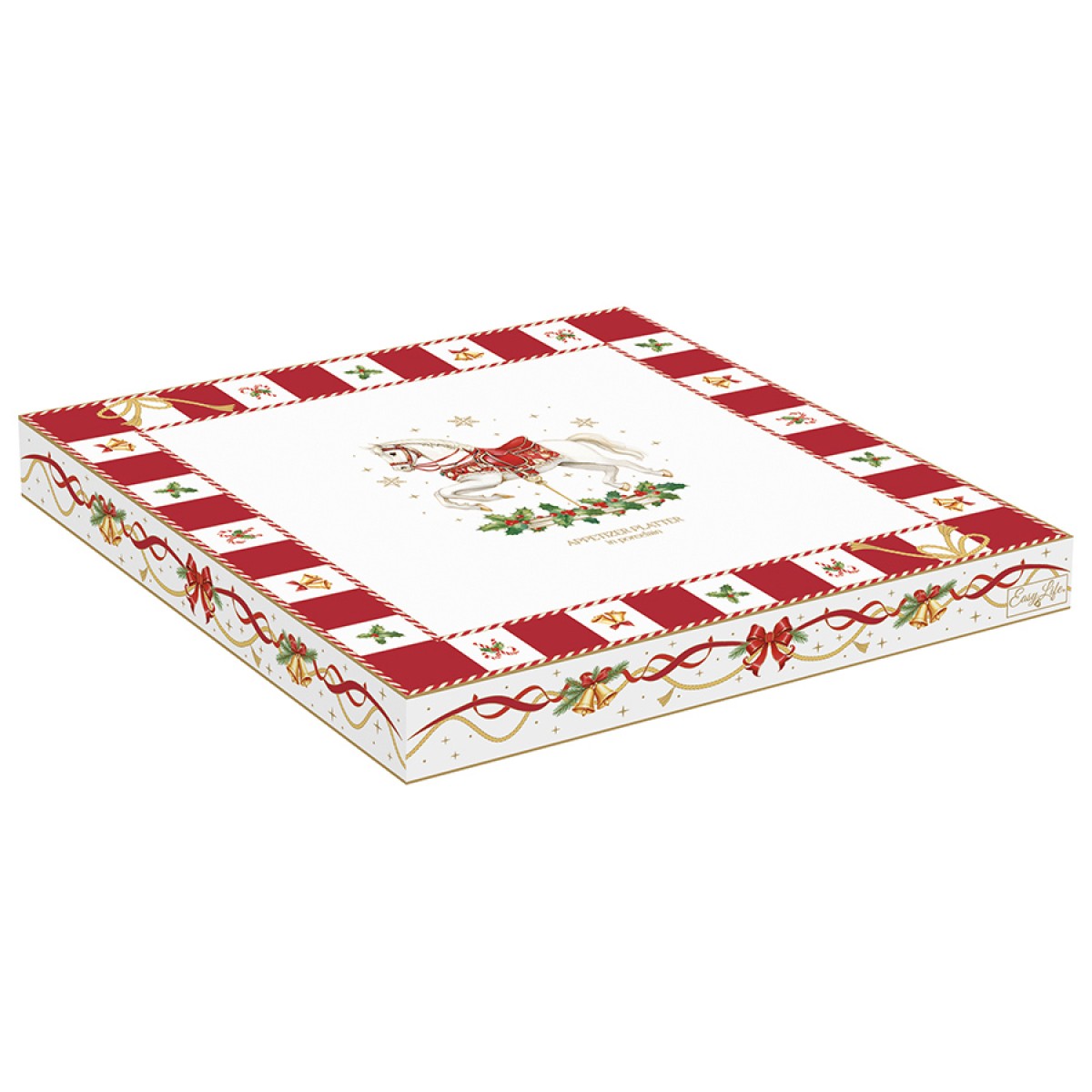 Блюдо сервировочное christmas tale, 25х25 см