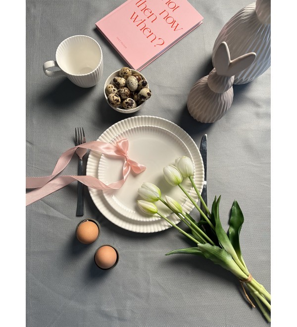 Набор из двух тарелок белого цвета из коллекции kitchen spirit, 26 см
