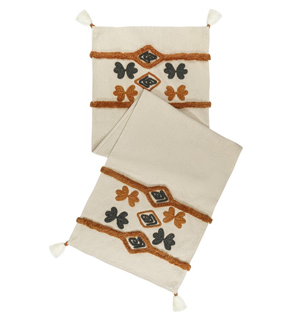 Дорожка на стол с вышивкой abstract play из коллекции ethnic, 45х150 см