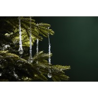Набор ёлочных украшений icy sparkles из коллекции new year essential, 6 шт.