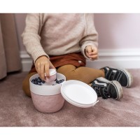 Ланч-бокс club bento, organic, розовый