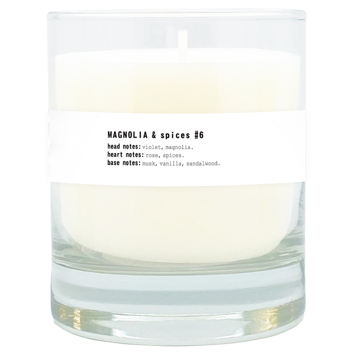 Свеча ароматическая lab co, magnolia&spices, 40 ч