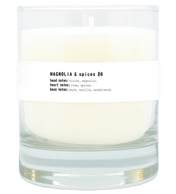 Свеча ароматическая lab co, magnolia&spices, 40 ч