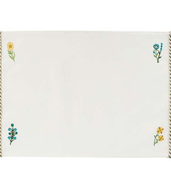Салфетка под приборы meadow bloom из коллекции ethnic, 33х48 см