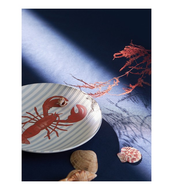 Набор из четырех тарелок aquarium из коллекции sea treasures, D21,5 см