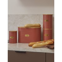 Банка для хранения крупы irmel, 2,5 л, терракота