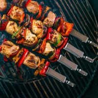 Набор шампуров для барбекю smart grill, 4 шт.