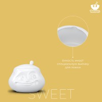 Сахарница sweet, 400 мл, белая