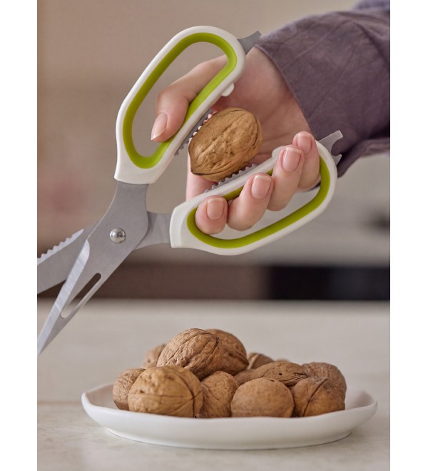 Ножницы кухонные универсальные ergonomy, с магнитным чехлом