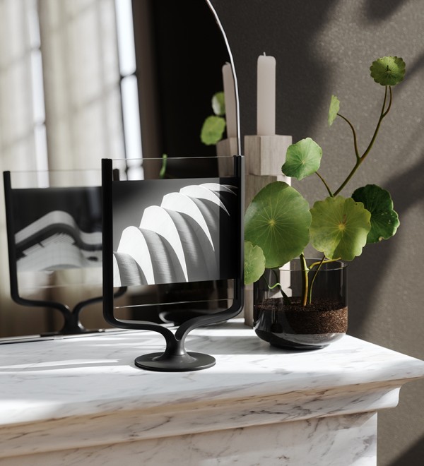 Фоторамка wishbone, 18х25 см, черная
