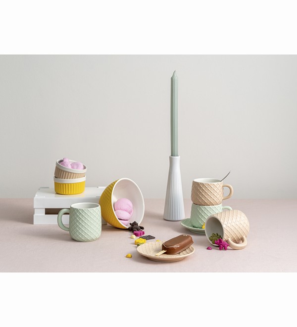 Миска marshmallow, 850 мл, лимонная
