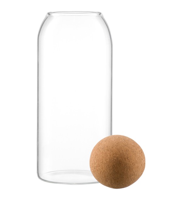 Банка для хранения стеклянная bolus, 1 л