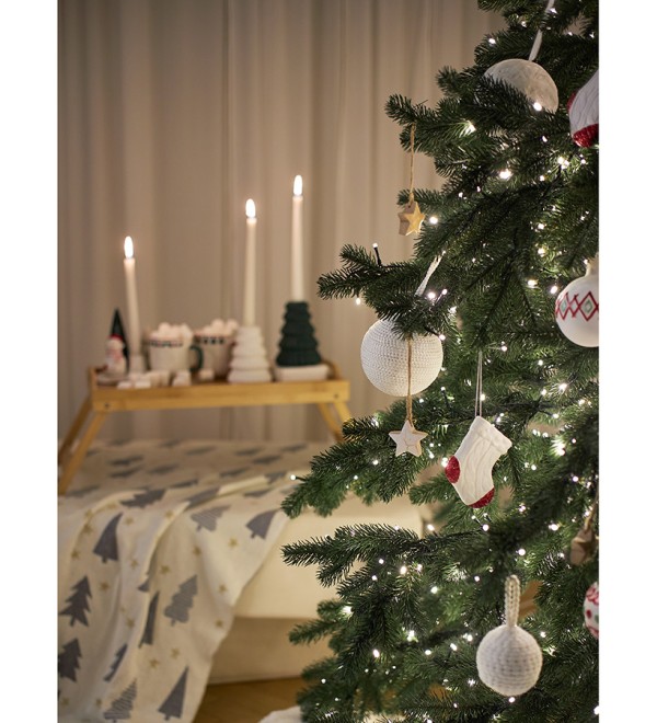 Набор ёлочных украшений с подсветкой classy ornaments из коллекции new year essential, 3 шт.