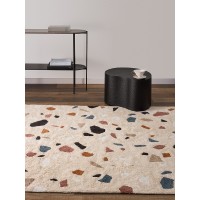 Ковер из хлопка terrazzo poetry из коллекции ethnic, 160х230 см