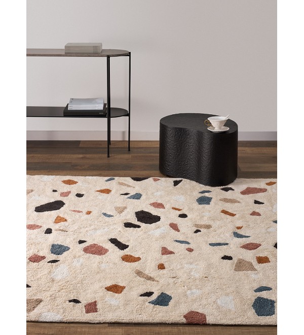 Ковер из хлопка terrazzo poetry из коллекции ethnic, 160х230 см