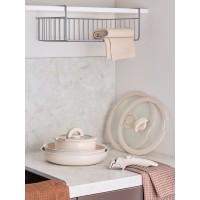 Ковш с крышкой и съемной ручкой smart ceramic, D18 см